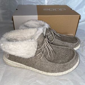 Fuzzy hey dudes. “Britt,Nut brown”